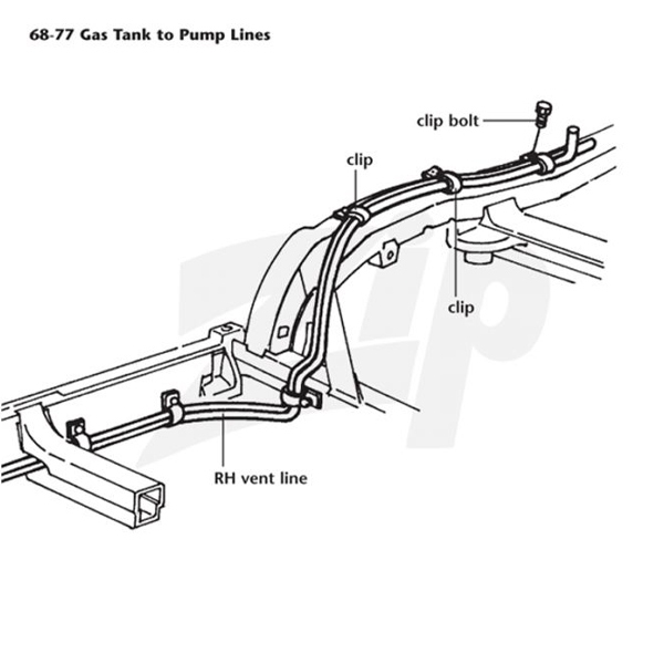 Fuel Lines - Vent & Overflow