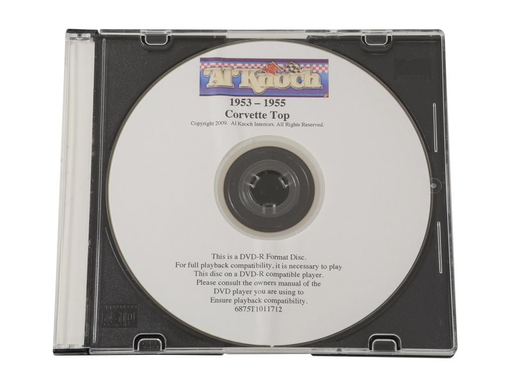 53-55 Convertible Top Installation DVD (ND)