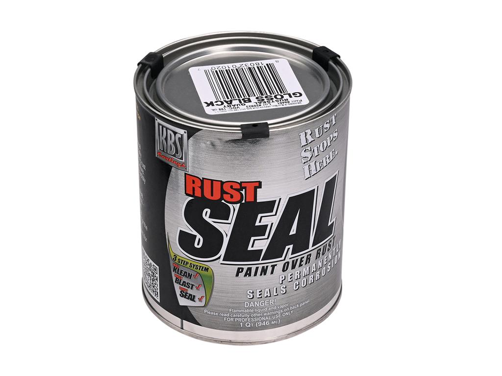 Gloss Black RustSeal Prevention Paint - Quart