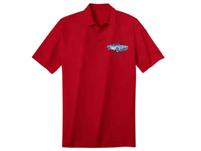Red Polo Shirt with Your 58-60 Exterior Interior And Cove Car Colors