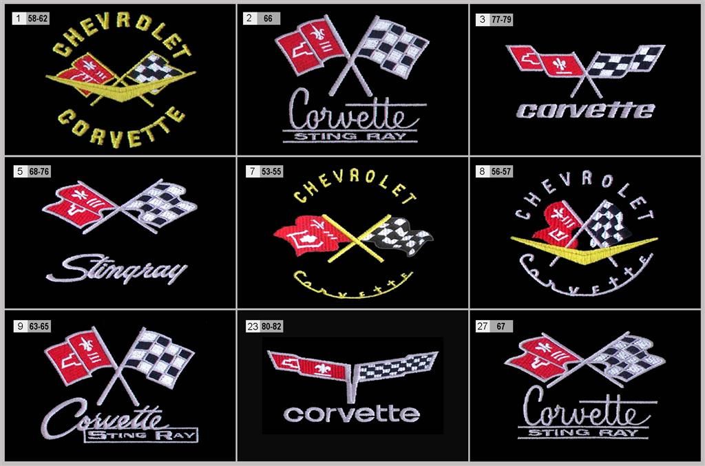White Mens Polo Shirt - Your Choice Of Corvette Embroidered Logo