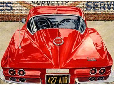 Stingray Reflections Red 67 Lithograph Print By Dana Forrest 10 1/2" X 16" (ND)