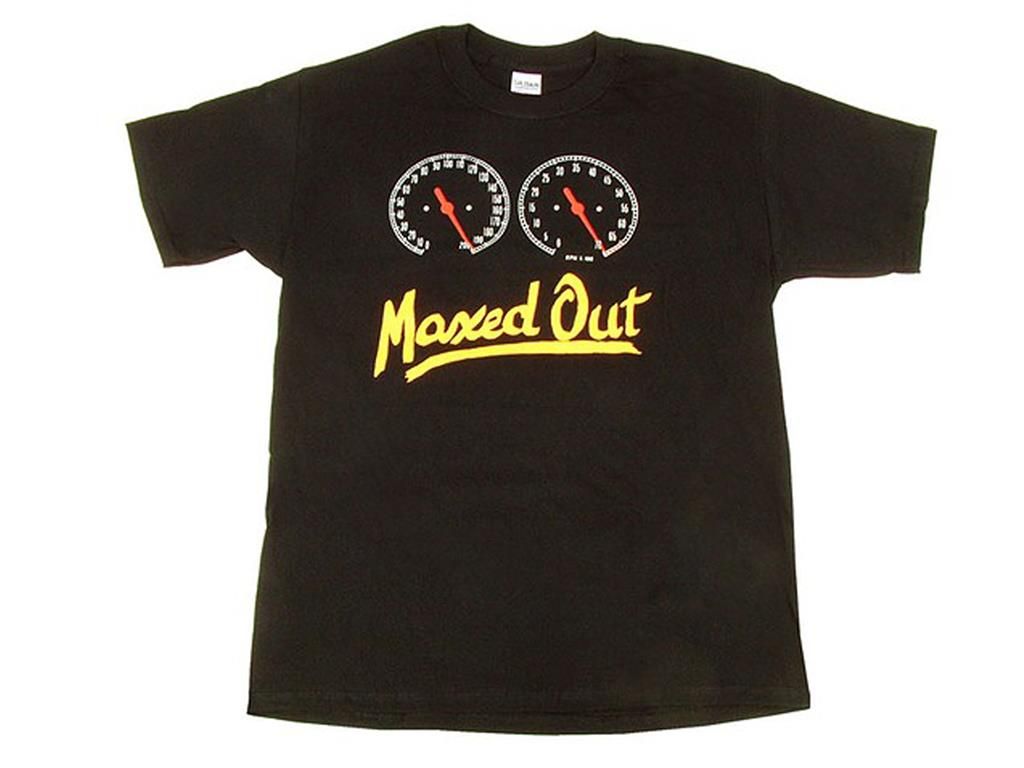 T-Shirt - C2 Maxed Out Logo - Black *Clearance*