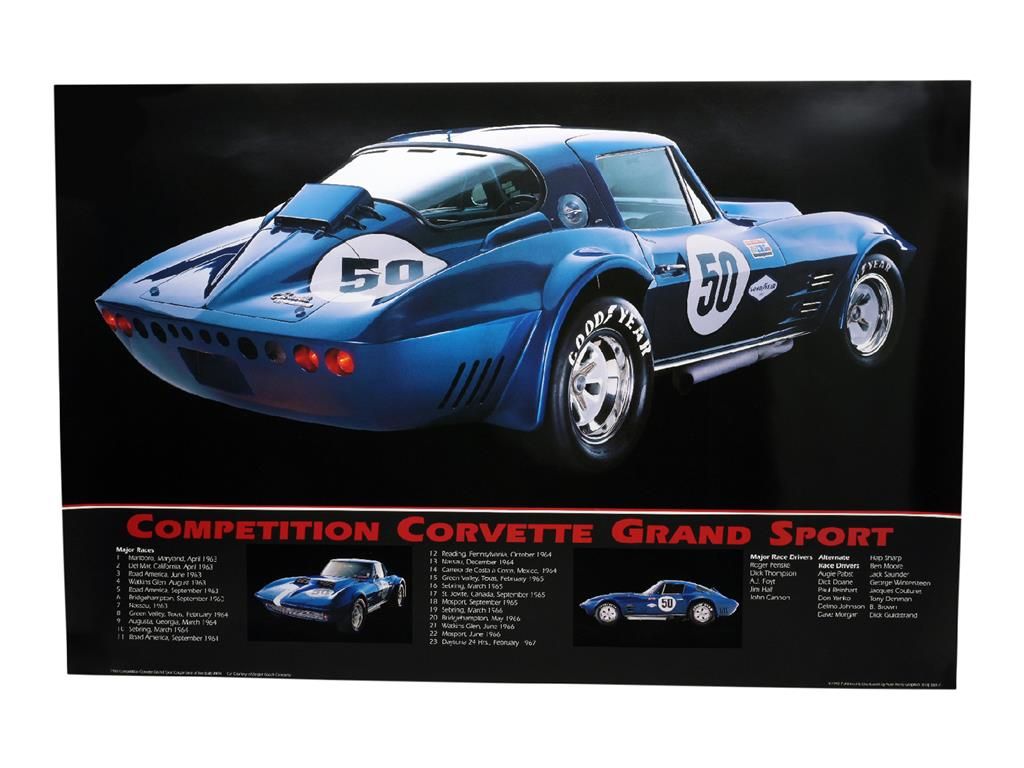 Print - Corvette Grand Sport - 36" X 24"