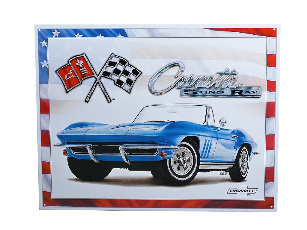 C2 Corvette Stingray Tin Sign *Discontinued*