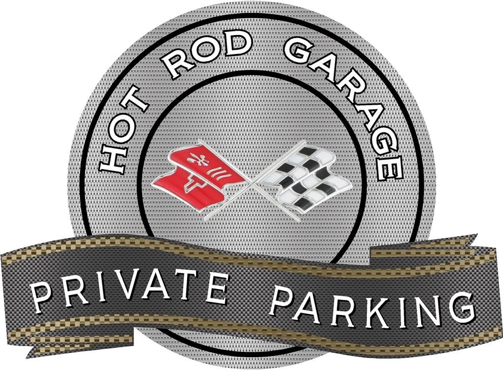 Metal Sign - 67-72 Private Parking / Hot Rod Garage - 18" X 14"
