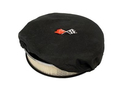 63-72 Air Cleaner Cloth Cover - 1 X 4 With Emblem *Discontinued*