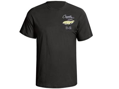 T-Shirt - Black With 63-64 Coupe Exterior, Interior and Stinger Colors