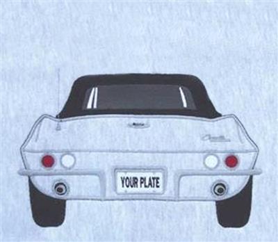 63-67 Sweatshirt Rear End Convertible Outline Design (ND)