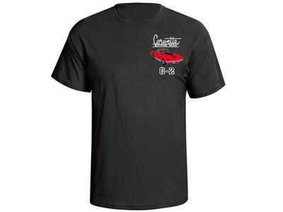 T-Shirt - Black With 67 Convertible Exterior, Interior And Stinger Color