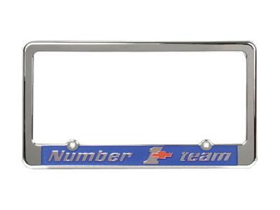 License Plate Frame / Bezel - Number One