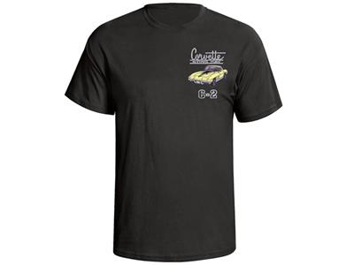 T-Shirt - Black With Your 67 Coupe Exterior, Interior And Stinger Colors