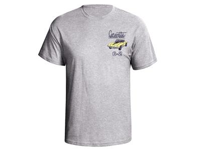 T-shirt - Gray With Your 67 Coupe Exterior, Interior And Stinger Colors