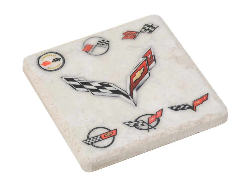Light Stone 8 Generations Stone Tile Coaster