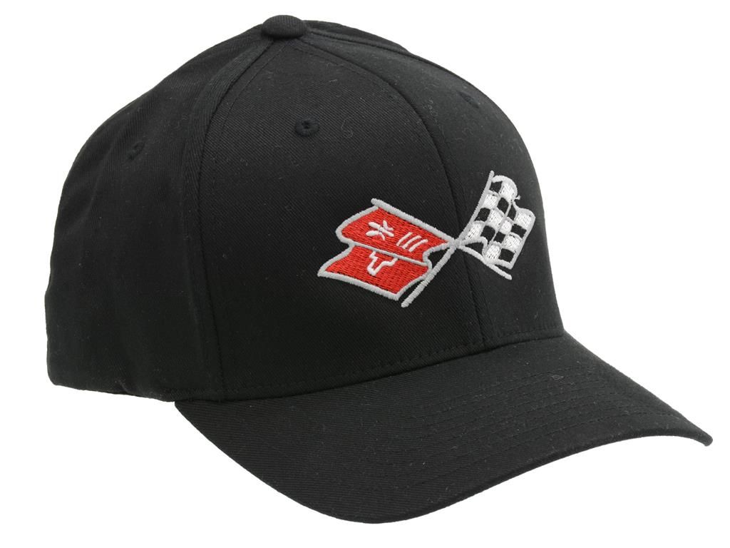 67 Hat - Black Flex Fit With C2 Emblem (S/M ) Fits 6-3/4 - 7-1/4"