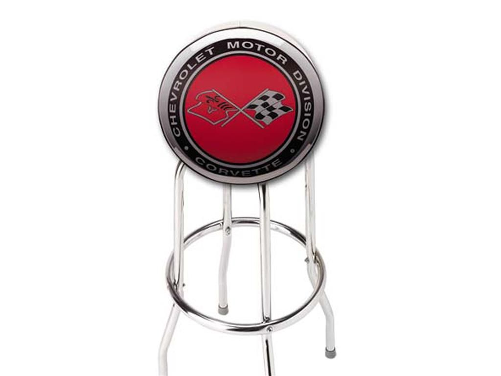 Counter Stool With Cross Flag Logo (ND)