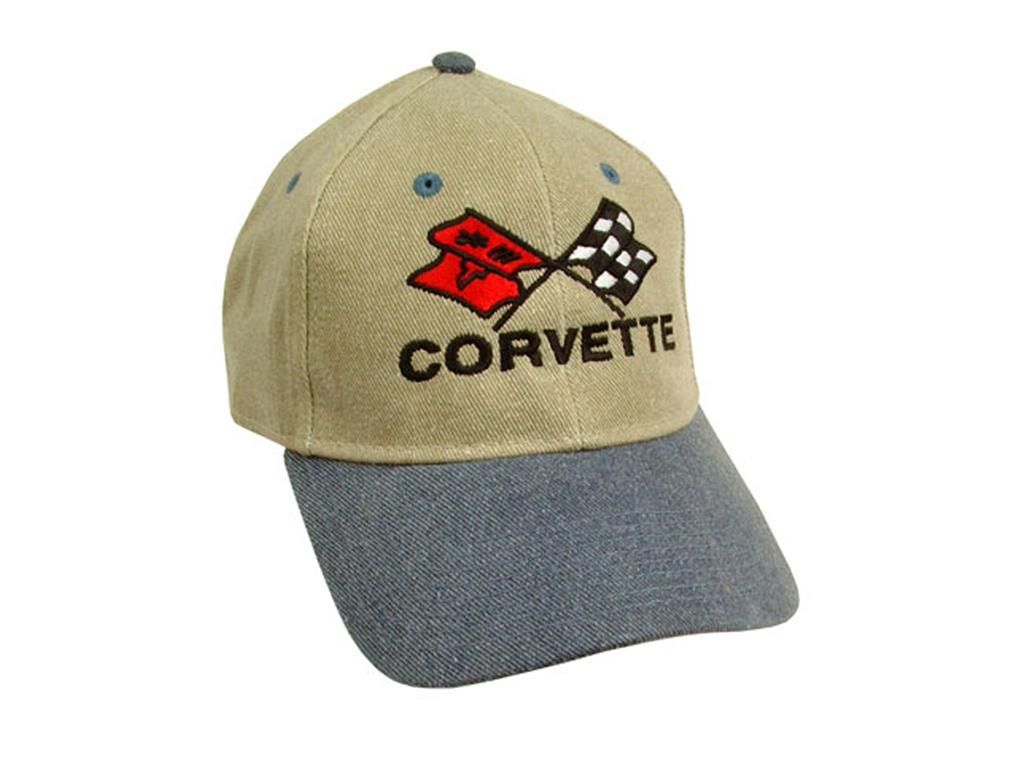 Hat - C2 And C3 Crossflag Logo Natural / Denim