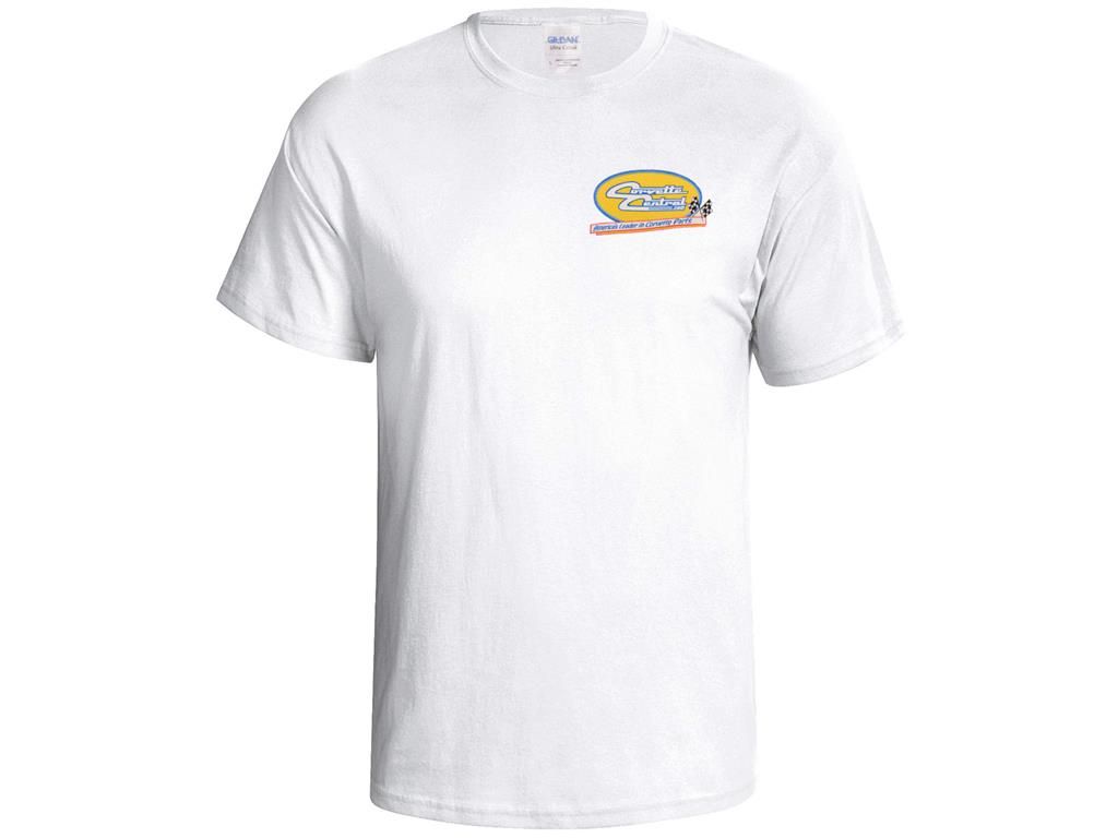 T-Shirt 68-82 Corvette Central White