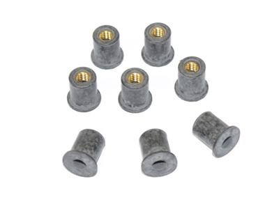 68-77 Luggage Rack Mounting Well Nuts - Set of 8