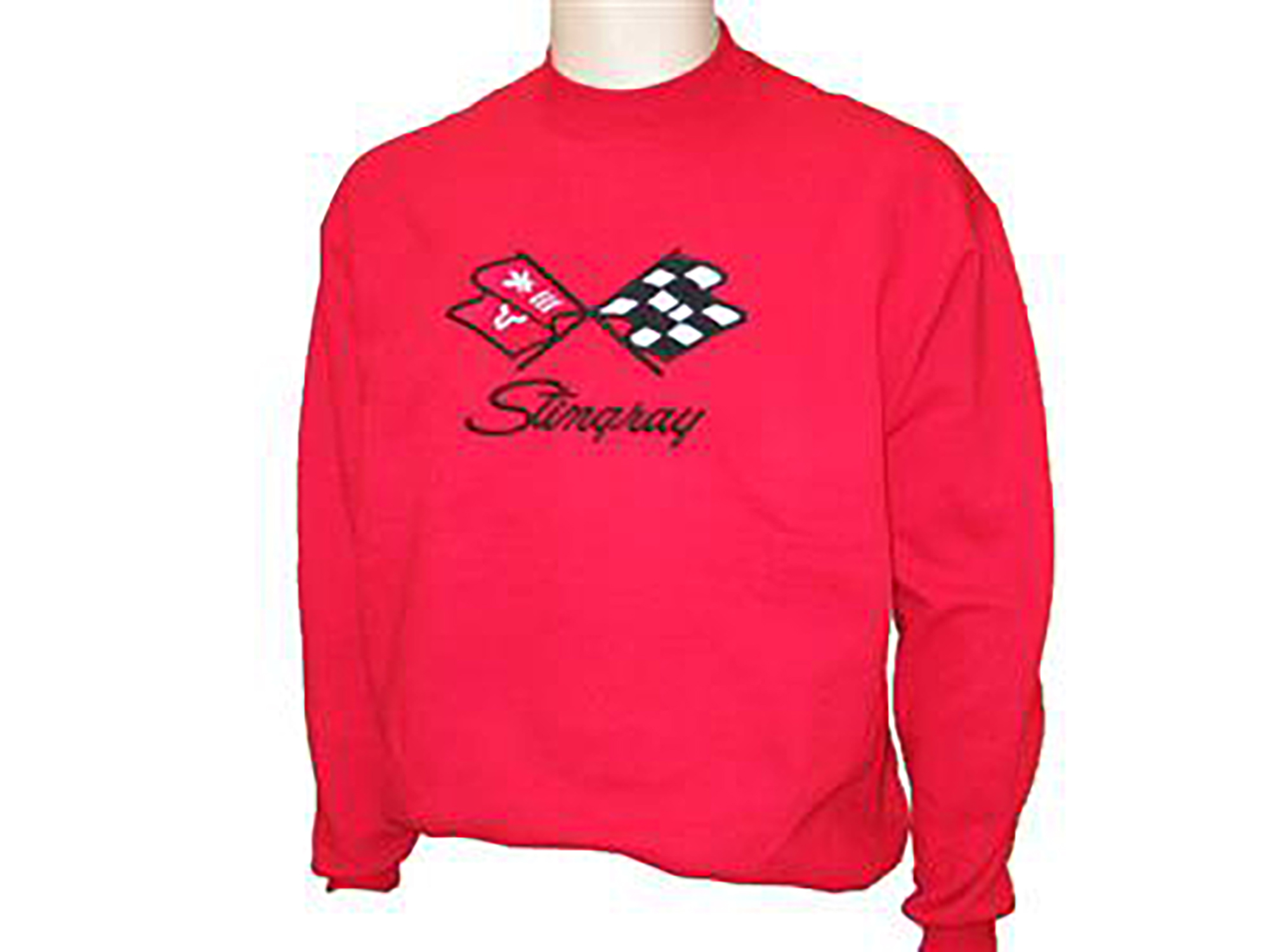 Sweatshirt With Stingray Emblem Red (ND)