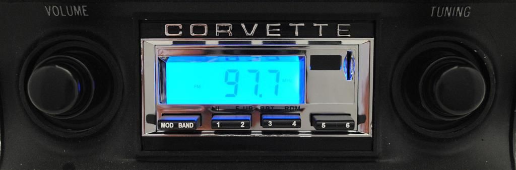 77-82 KHE-300 Bluetooth Stereo AM/FM Radio (Retro Look) Radio Face Option: Chrome