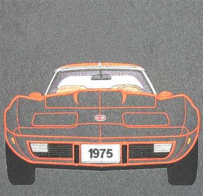 68-82 Sweatshirt Front End Coupe Outlined Design (ND)