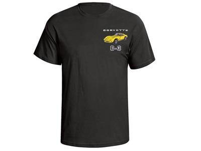 73-79 T-shirt - Black With Your Exterior And Interior Coupe Colors