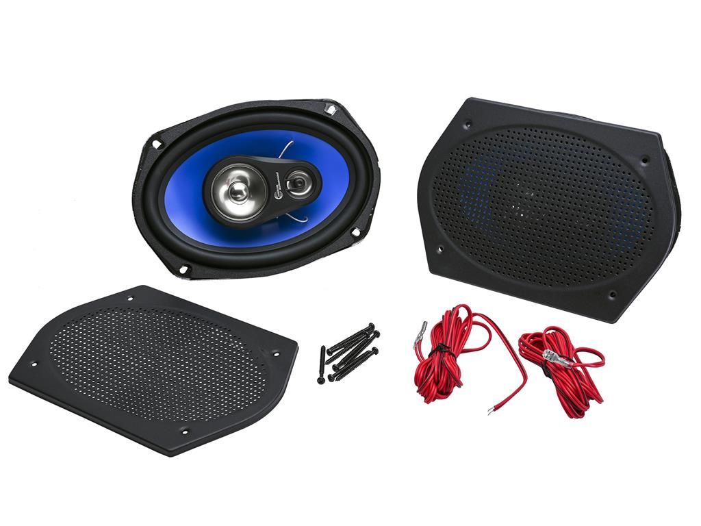 1963-1982 Corvette Rear Radio Speakers 200 watt 6 X 9 Replacement
