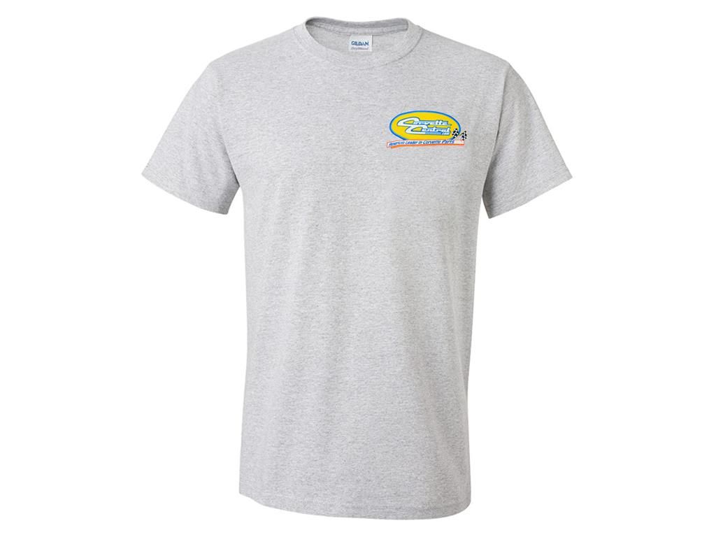 T-Shirt 84-96 Corvette Central Gray