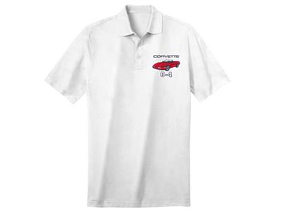 86-89 Polo Shirt - White With Exterior Convertible Color And Interior Color