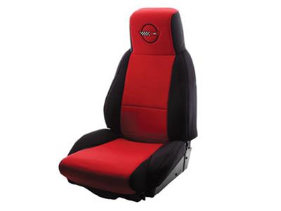 89-90 WetSuit / Neoprene Seat Slip Covers - C4 Logo Sport Seats
