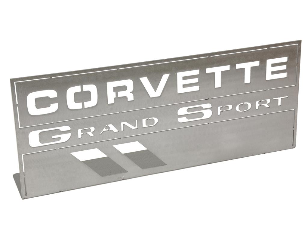 Grand Sport Mounted Table / Desktop Emblem - CarArtWork Brushed Metal Emblem