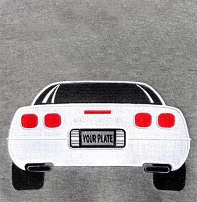 84-96 Sweatshirt Rear End Coupe Filled In Design (ND)