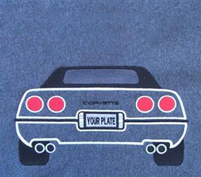 84-96 Sweatshirt Rear End Convertible Outline Design (ND)