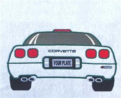 90-95 Sweatshirt Rear End ZR1 Outline Design (ND)