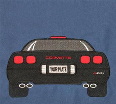 90-95 Sweatshirt Rear End ZR1 Filled In Design (ND)