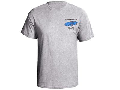 91-96 T-shirt - Gray With Your Exterior And Interior Coupe Colors