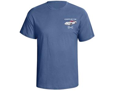 84-90 T-shirt - Blue With Your Exterior And Interior Coupe Colors