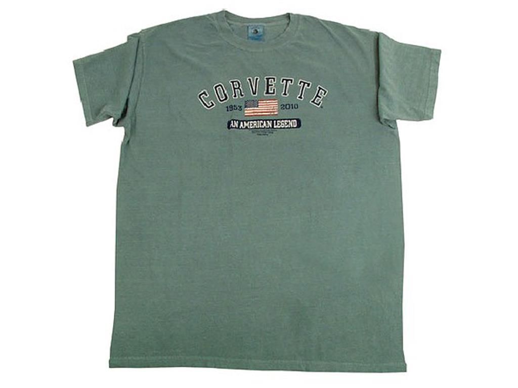 Seafoam Green Corvette American Legend Since 1953 T-shirt