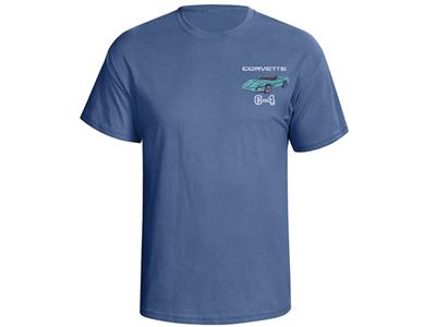 91-96 T-shirt - Blue With Your Exterior And Interior Convertible Colors
