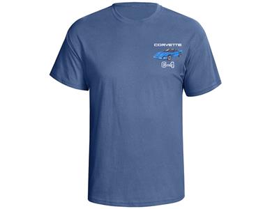 91-96 T-shirt - Blue With Your Exterior And Interior Coupe Colors
