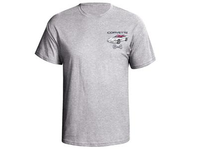 84-90 T-shirt - Gray With Your Exterior And Interior Coupe Colors