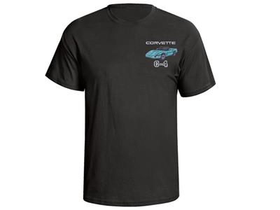 91-96 T-shirt - Black With Your Exterior And Interior Convertible Colors