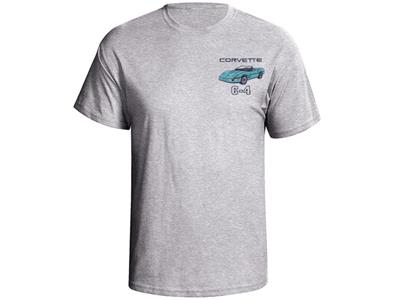 91-96 T-shirt - Gray With Your Exterior And Interior Convertible Colors