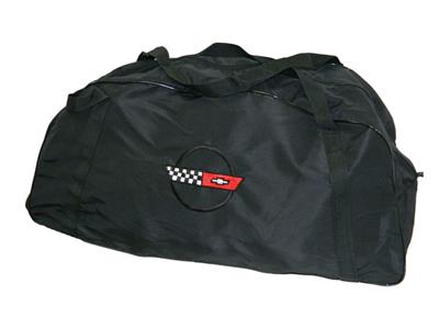 Storage Bag - Black Duffel / Car Cover With C4 Embroidered Logo