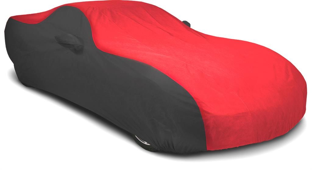 84-13 Car Cover - Triguard Moda - Red And Black *Discontinued*