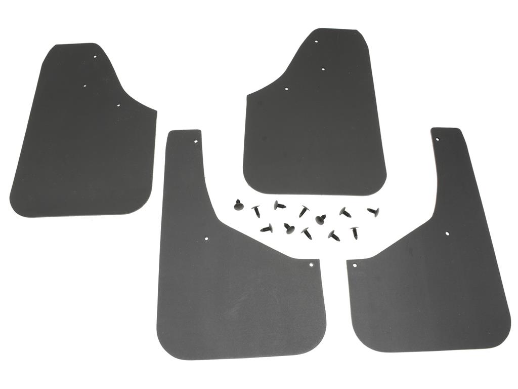 97-04 Black ABS Splash Guards Set (Set of 4)