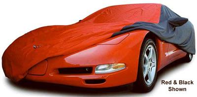 97-04 Coverking Two-Tone Stormproof Car Cover Car Cover Color: Red-Black