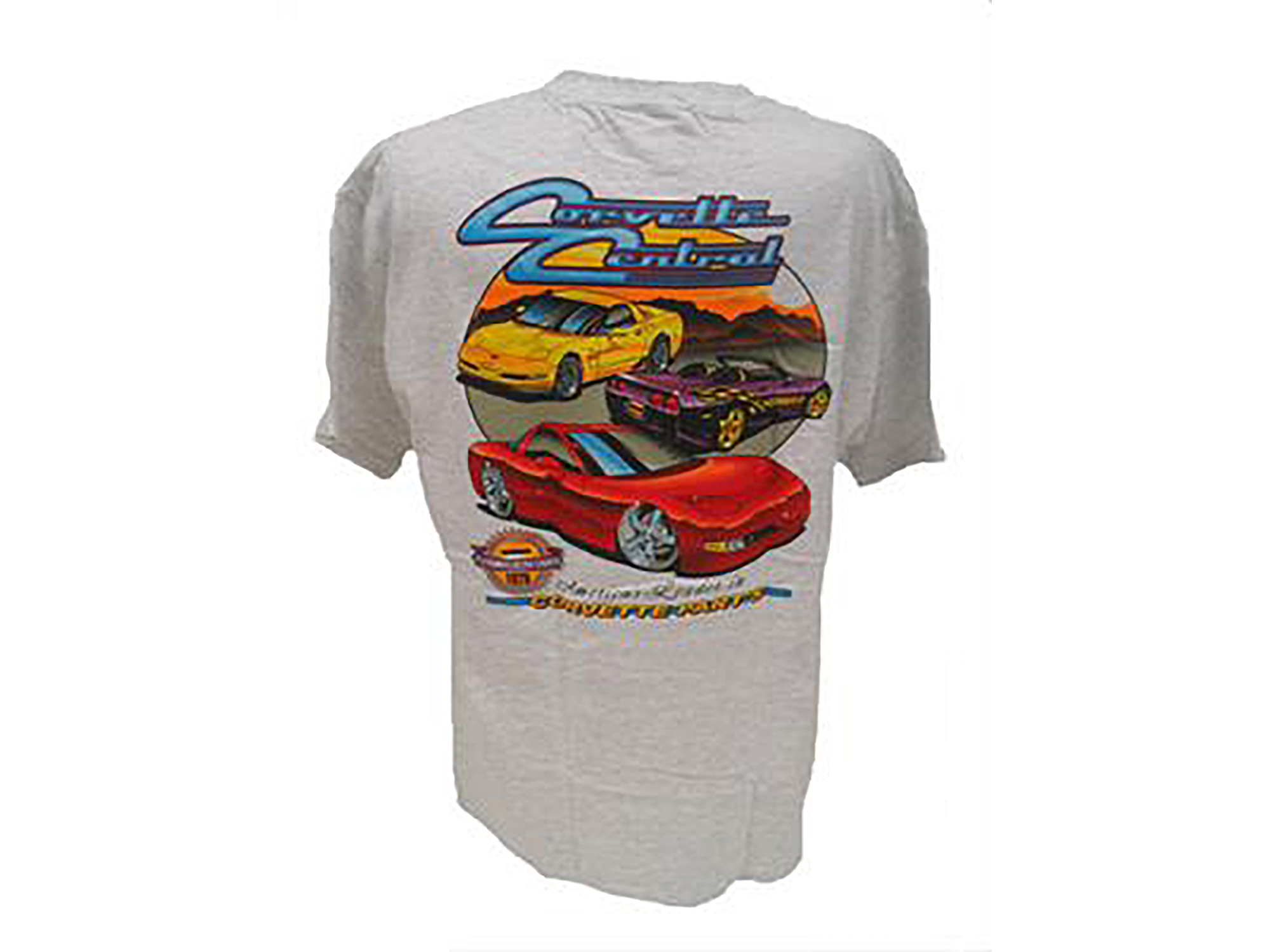T-Shirt 97-04 Corvette Central Gray