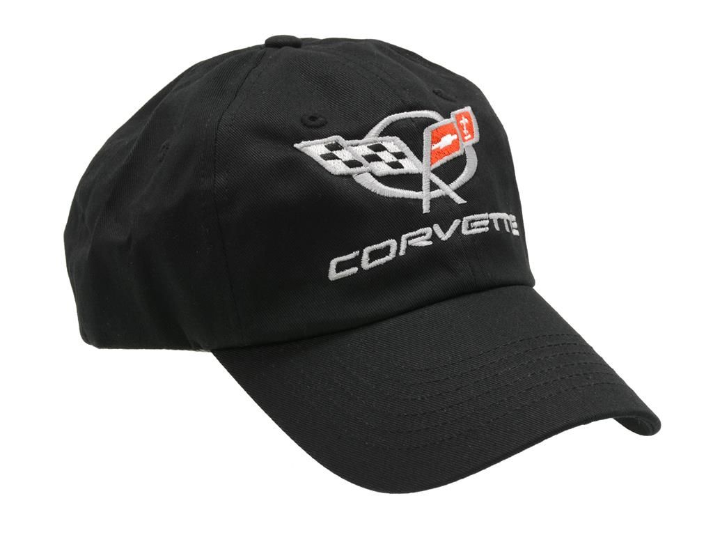 Black C5 Logo Unstructured Hat *Discontinued*